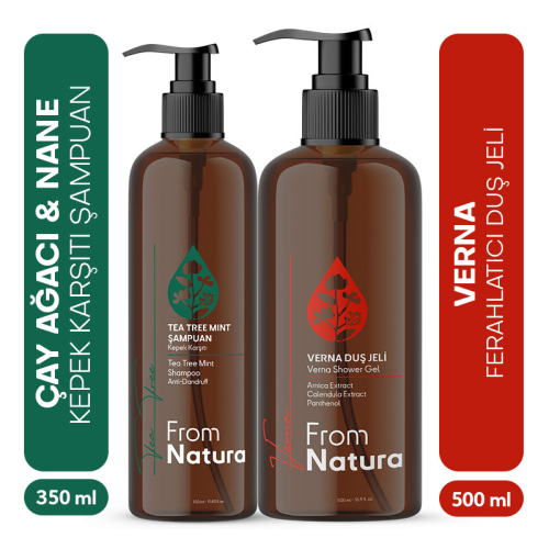 From Natura Doğal Kepek Karşıtı Banyo Bakım SETİ - From Natura