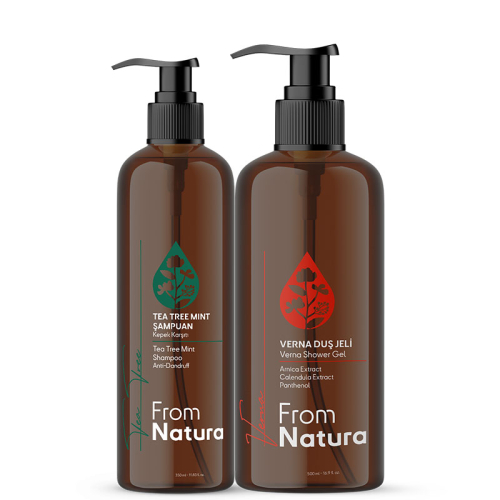 From Natura Doğal Kepek Karşıtı Banyo Bakım SETİ - From Natura