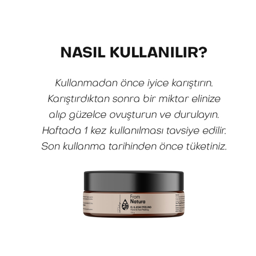 From Natura El ve Ayak Peelingi 150 gr - 5