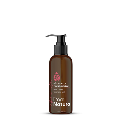 From Natura Gül Aloe Temizleme Jeli 100 ml - From Natura