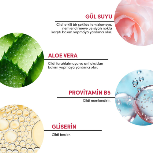 From Natura Gül Aloe Temizleme Jeli 500 ml - 6