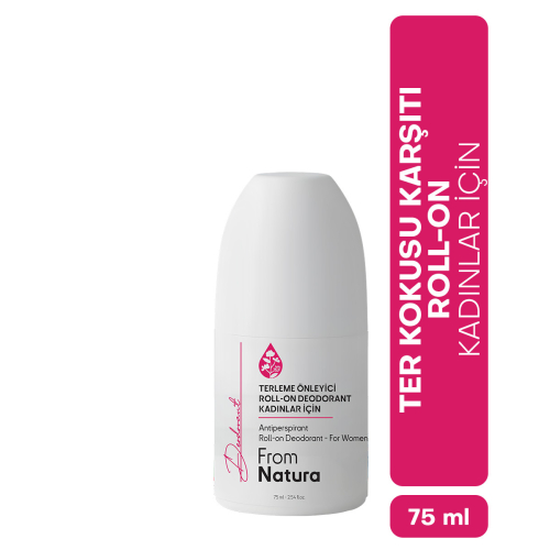 From Natura Kadınlar İçin Terleme Önleyici Roll-on Deodorant 75 ml - 2