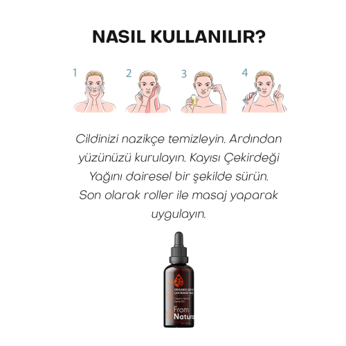 From Natura Organik Kayısı Çekirdeği Yağı 30 ml - 5