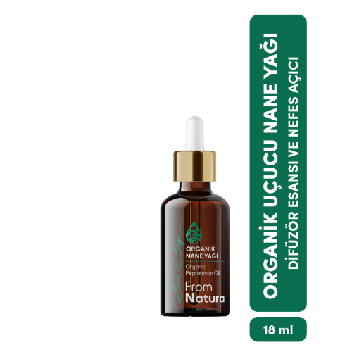 From Natura Organik Uçucu Nane Yağı 18 ml - From Natura