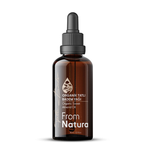 From Natura Organik Soğuk Sıkım Tatlı Badem Yağı 30 ml - From Natura