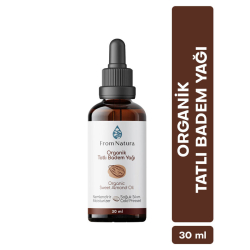 From Natura Organik Soğuk Sıkım Tatlı Badem Yağı 30 ml - 3