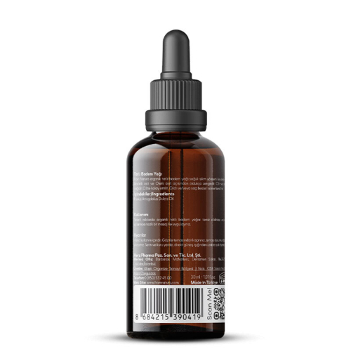From Natura Organik Soğuk Sıkım Tatlı Badem Yağı 30 ml - 7