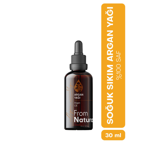From Natura Organik Soğuk Sıkım Argan Yağı 30 ml - 2