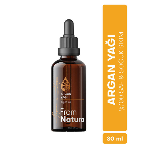 From Natura Organik Soğuk Sıkım Argan Yağı 30 ml - 2