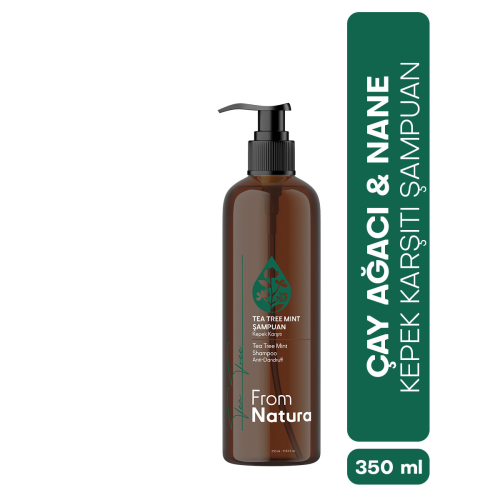 From Natura Tea Tree Mint Kepek Karşıtı Şampuan 350 ml - 2