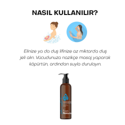 From Natura Velour Bleu Duş Jeli 200 ml - 4