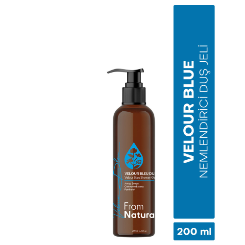 From Natura Velour Bleu Duş Jeli 200 ml - 1