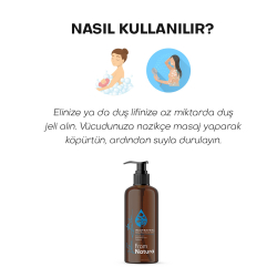 From Natura Velour Bleu Duş Jeli 500 ml - 5