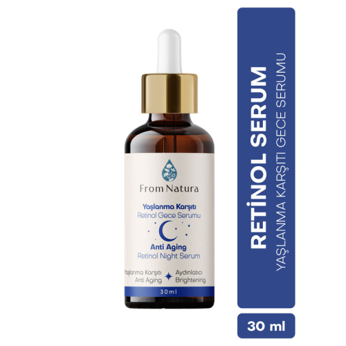 From Natura Yenileyici Yaşlanma Karşıtı Retinol Gece Serumu 30 ml - 3