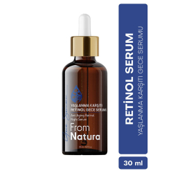 From Natura Yenileyici Yaşlanma Karşıtı Retinol Gece Serumu 30 ml - 4