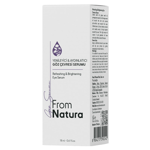 From Natura Yenileyici ve Aydınlatıcı Göz Çevresi Serumu 18 ml - 2