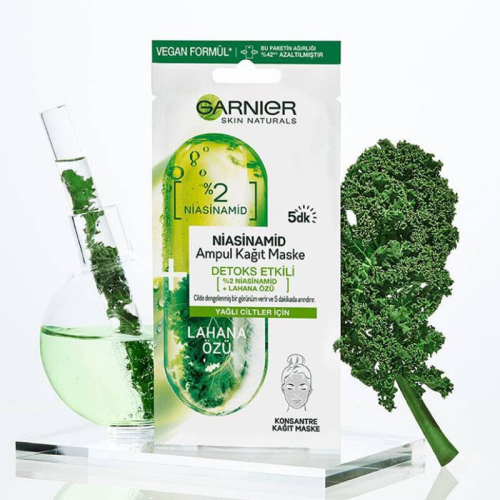 Garnier Niacinamide Detoks Etkili Ampul Kağıt Maske 15 gr - 2
