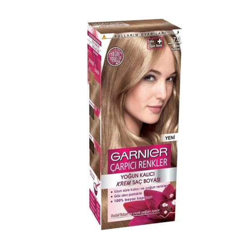 Garnier Çarpıcı Renkler 7.0 Bal Kumral Saç Boyası - Garnier