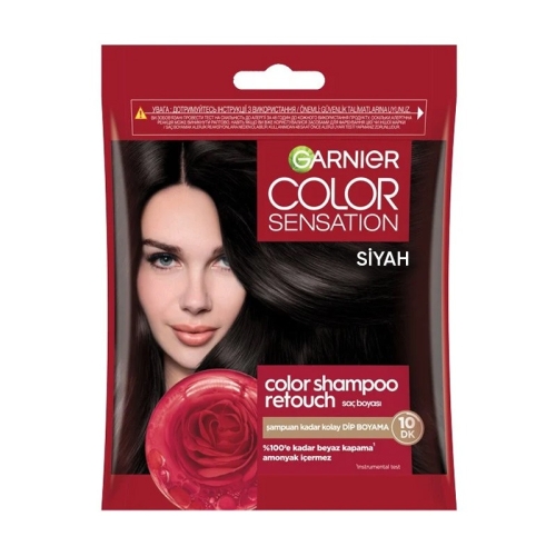 Garnier Color Sensation Color Shampoo Retouch Saç Boyası 2.0 - Garnier