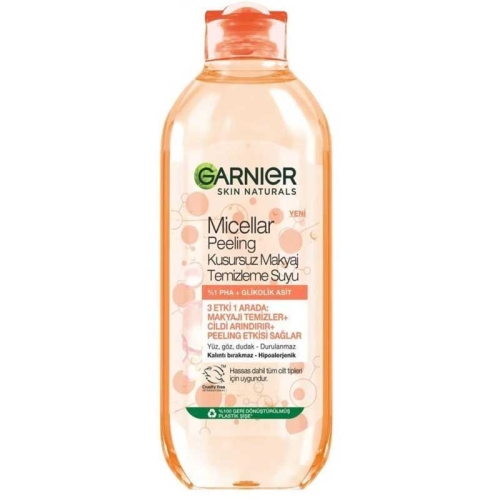 Garnier Micellar Peeling Kusursuz Makyaj Temizleme Suyu 400 ml - Garnier