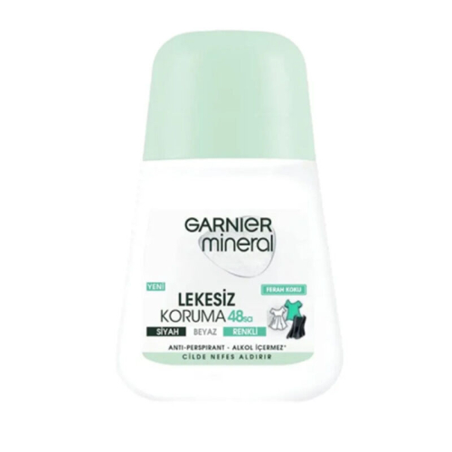 Garnier Mineral Lekesiz Koruma Ferah Koku Anti Perspirant Roll on 50ml - Garnier