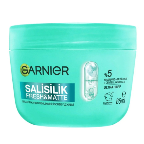 Garnier Salisilik Fresh- Matte Düzensizlik Karşıtı Nemlendirici Sorbe Yüz Kremi 85 ml - Garnier