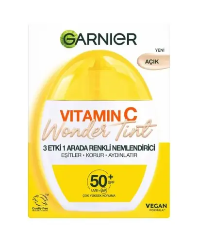 Garnier Wonder Tint Renkli Nemlendirici Açık Ton 40ml - 1