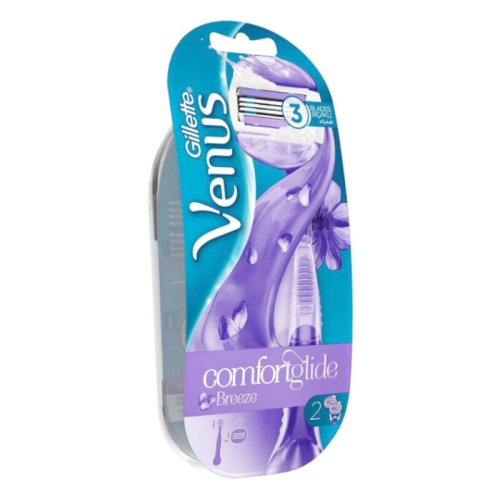 Gillette Venüs Comfortglide Breeze Kadın Tıraş Bıçağı + 2 Yedek Başlık - Gillette