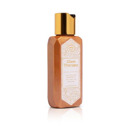 Glam Therapy Golden Dust Çok Amaçlı Işıltılı Kuru Yağ 100 ml - Glam Therapy
