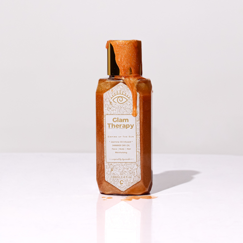 Glam Therapy Golden Dust Çok Amaçlı Işıltılı Kuru Yağ 100 ml - 4