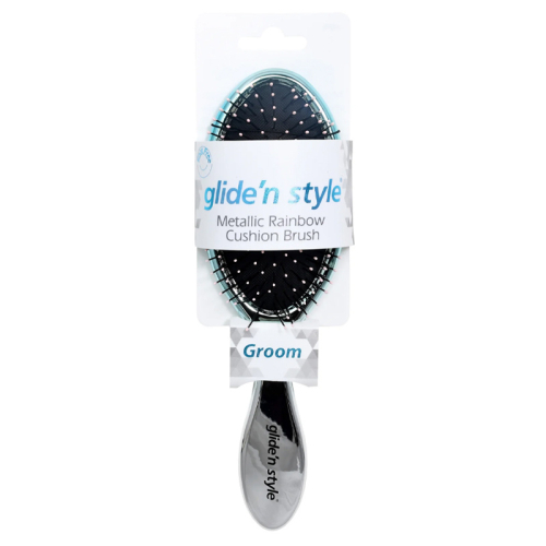 Glide'n Style Metalik Gökkuşağı Açma Tarama Fırçası - Gliden Style