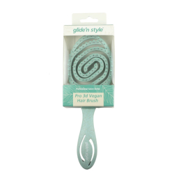 Glide'n Style Pro 3D Vegan Hair Brush - 1