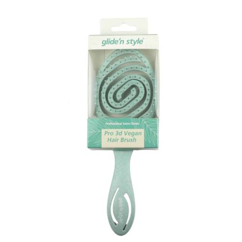 Glide'n Style Pro 3D Vegan Hair Brush - Gliden Style