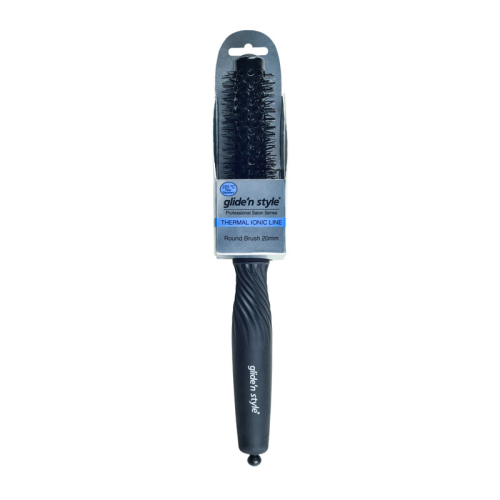 Glide’n Style Thermal Ionic Line Yuvarlak Fırça – 20mm - Gliden Style