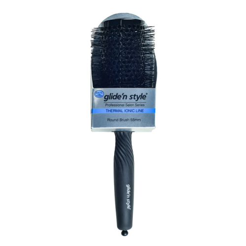 Glide’n Style Thermal Ionic Yuvarlak Fırça – 55mm - Gliden Style