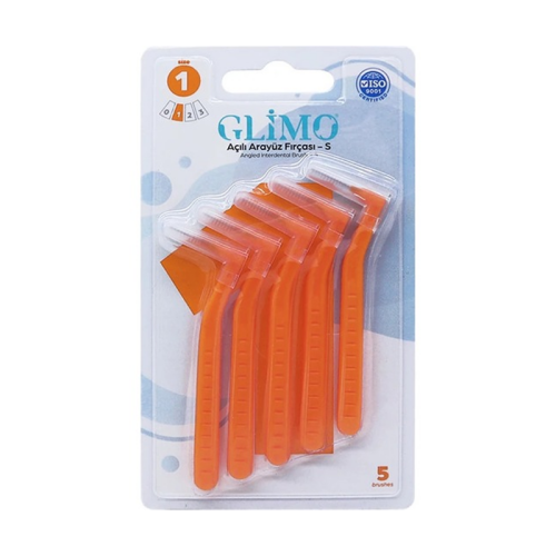 Glimo Açılı Arayüz Fırçası 0.47 mm 5 adet - Glimo
