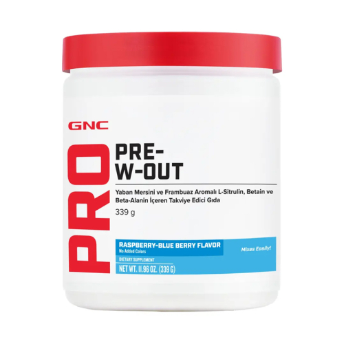 GNC Pro Pre- W-Out Takviye Edici Gıda 339g - GNC