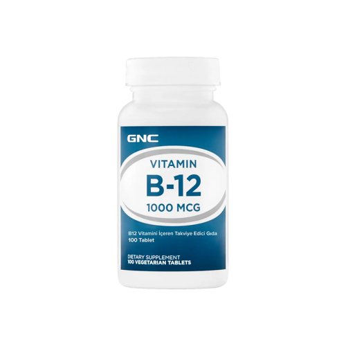 Gnc Vitamin B12 1000 mcg 100 Tablet - GNC