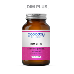 Goodday DIM PLUS Kalsiyum D Glukarat Takviye Edici Gıda 60 Tablet - 1