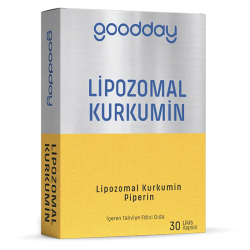 Goodday Lipozomal Kurkumin Takviye Edici Gıda 30 Kapsül - 1