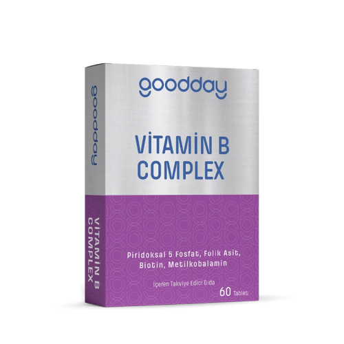 Goodday Vitamin B Complex Takviye Edici Gıda 60 Tablet - Goodday