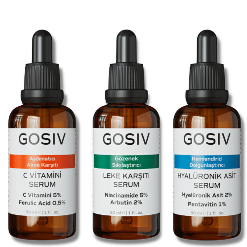 Gosiv Cilt Tonu Eşitsizliği Karşıtı Aydınlatmaya Yardımcı Bakım Seti - Gosiv