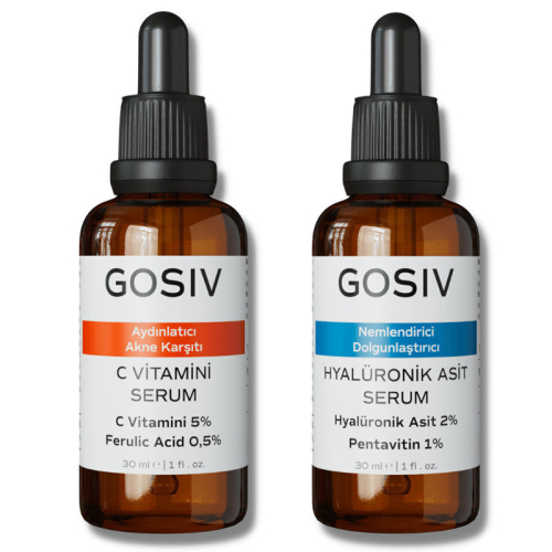 Gosiv Kuru Ciltlere Özel Aydınlatmaya Yardımcı Cilt Bakım Seti - Gosiv