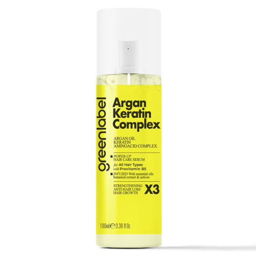 Greenlabel Argan Keratin Saç Bakım Kompleksi 100 ml - Greenlabel