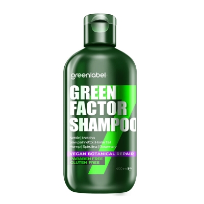 Greenlabel Green Factor 7 Bitkili Yoğun Bakım Şampuanı 400 ml