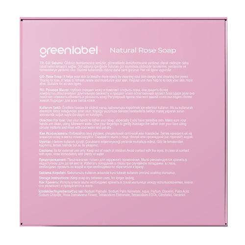 Greenlabel Gül Sabunu 120 gr - 2