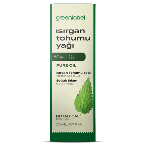 Greenlabel Isırgan Tohumu Yağı 20 ml - 2