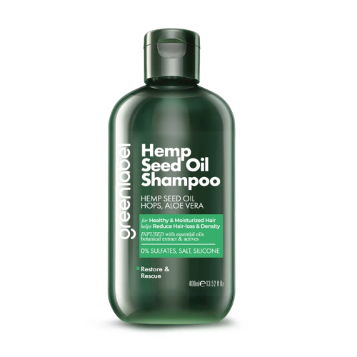 Greenlabel Kenevir Özlü Şampuan 400 ml - Greenlabel