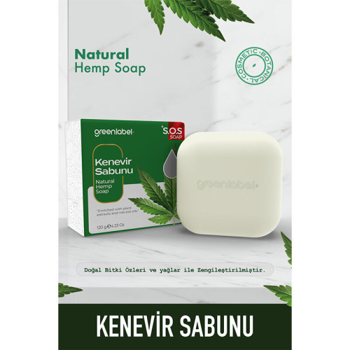 Greenlabel Kenevir Sabunu 120 gr - 3