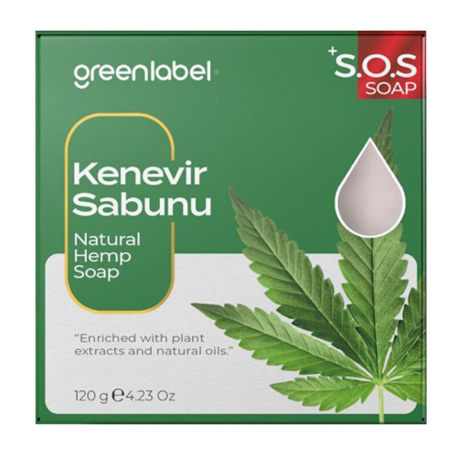 Greenlabel Kenevir Sabunu 120 gr - Greenlabel